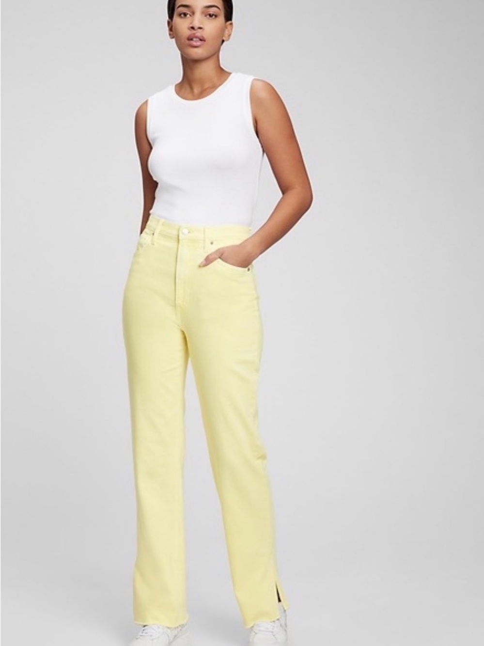 GAP High rise ‘90s loose jeans with washwell